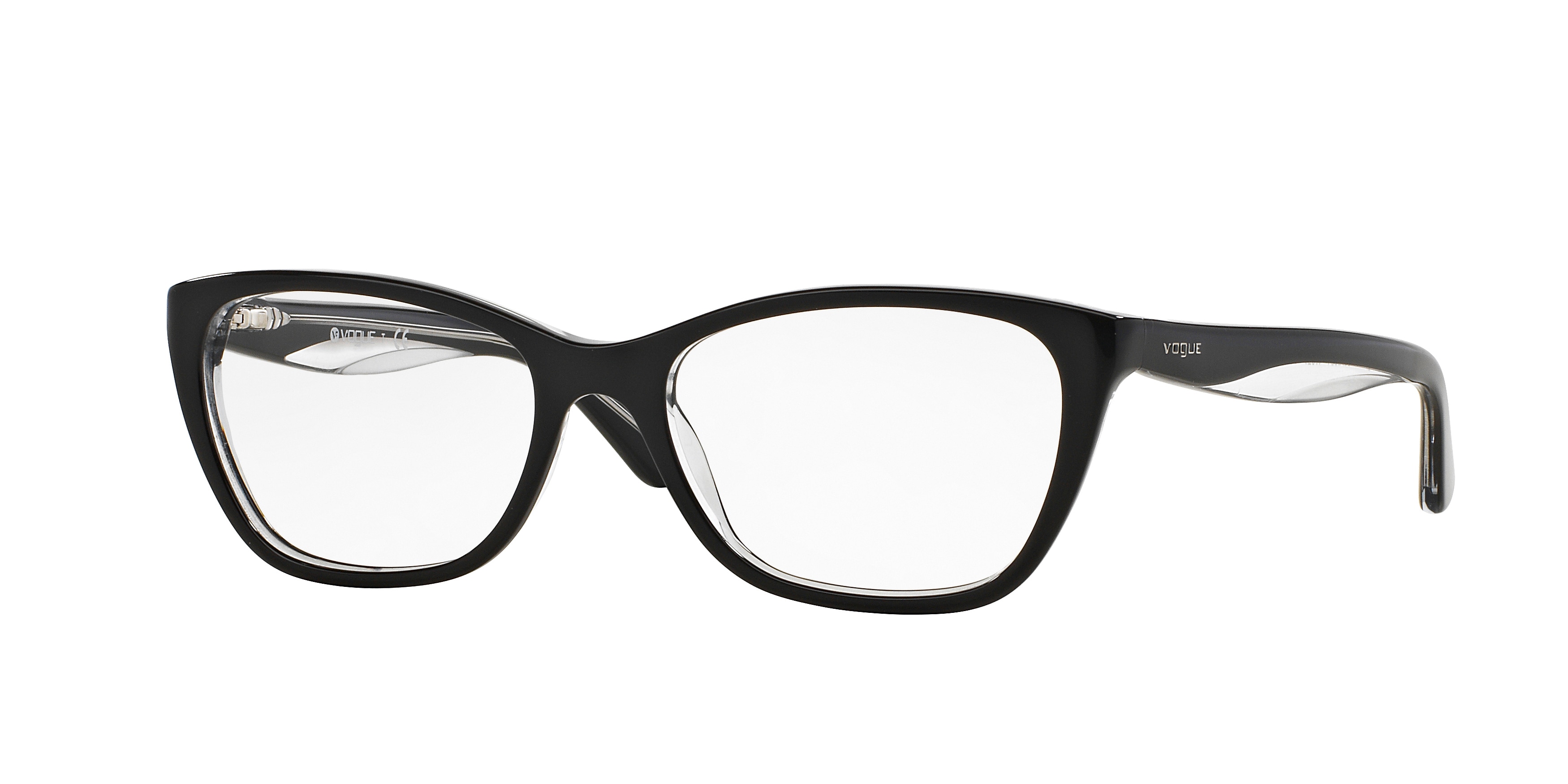 TOP BLACK/TRANSPARENT
