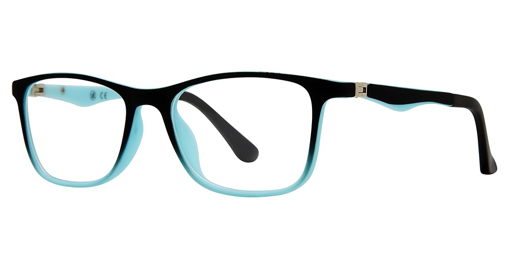 black fade blue