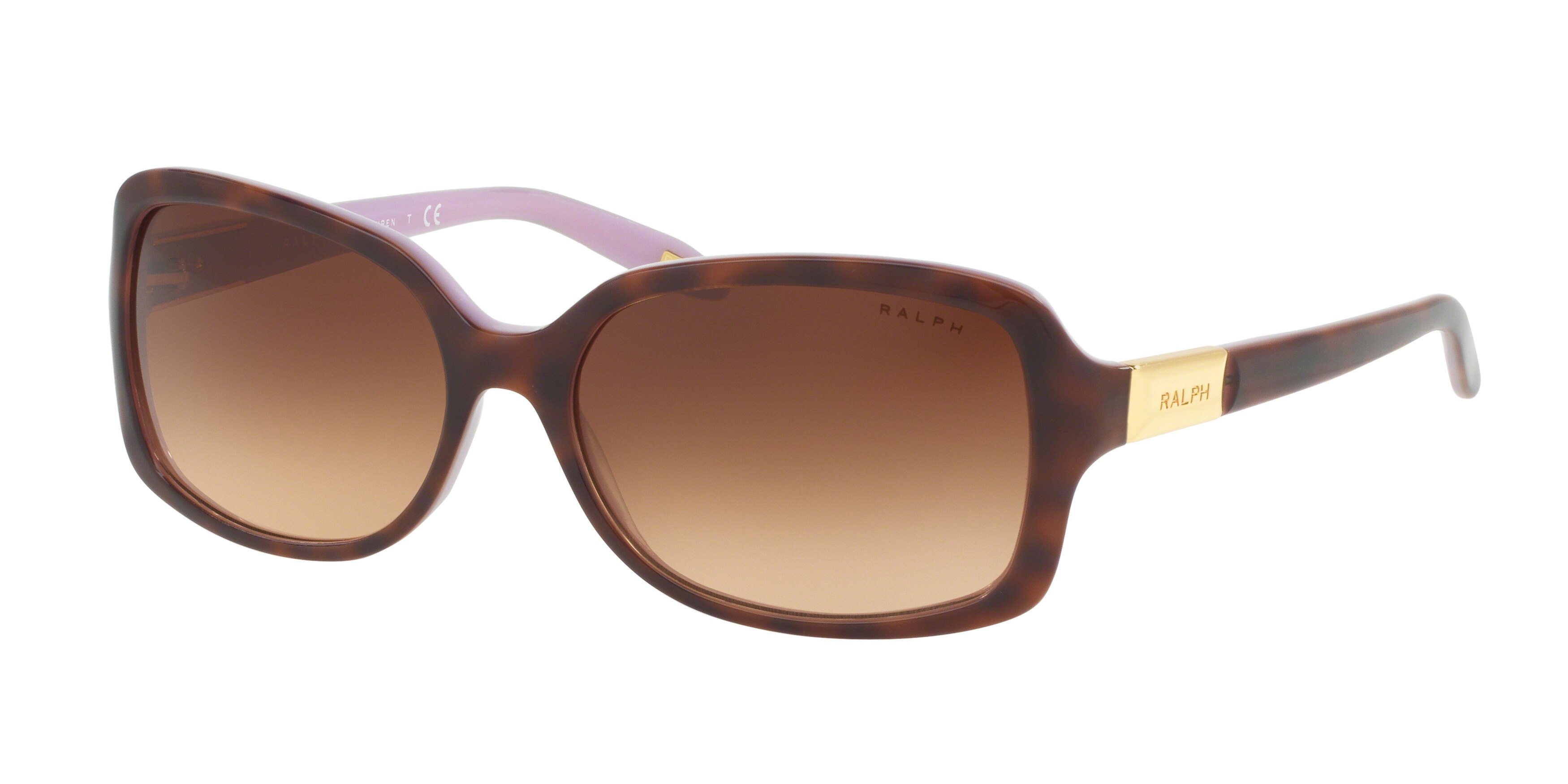 SHINY DARK HAVANA ON VIOLET