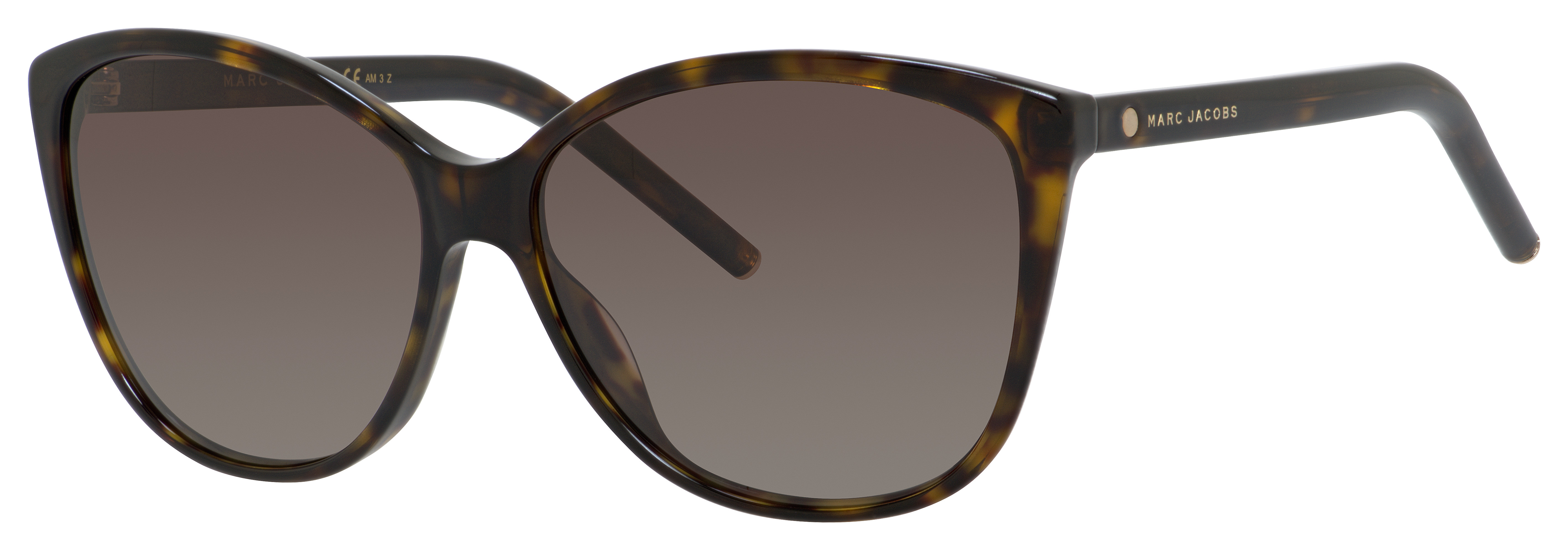 Marc Jacobs Marc 69/S cateye sunglasses in Dark Havana (La Brown Gradient Polz)