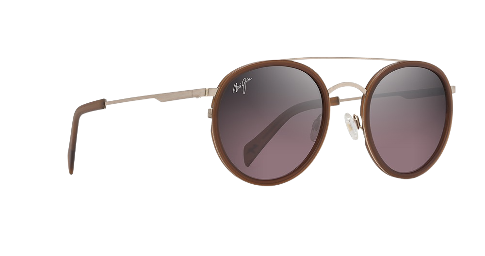MJRX Rose Gold w/ Translucent Coconut Matte Brown / MJRX