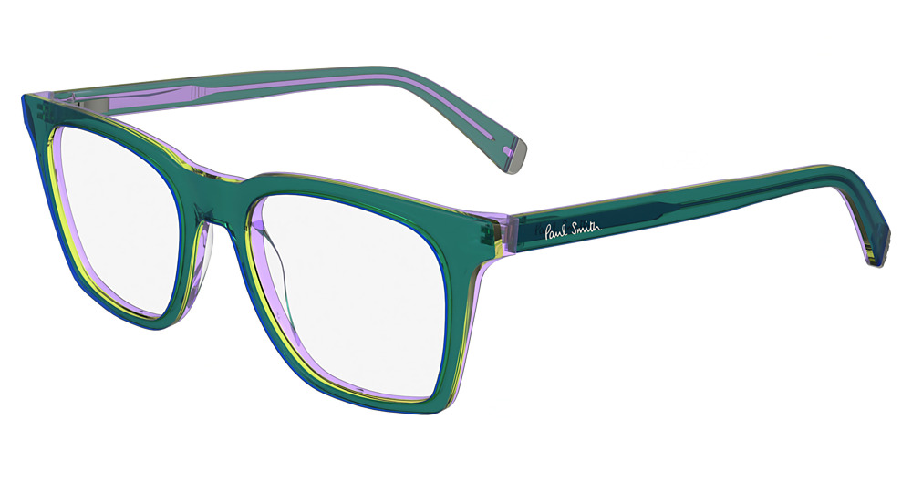 GREEN/YELLOW/LILAC