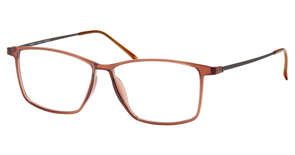 Modo 7041 rectangle eyeglasses in Warm Brown