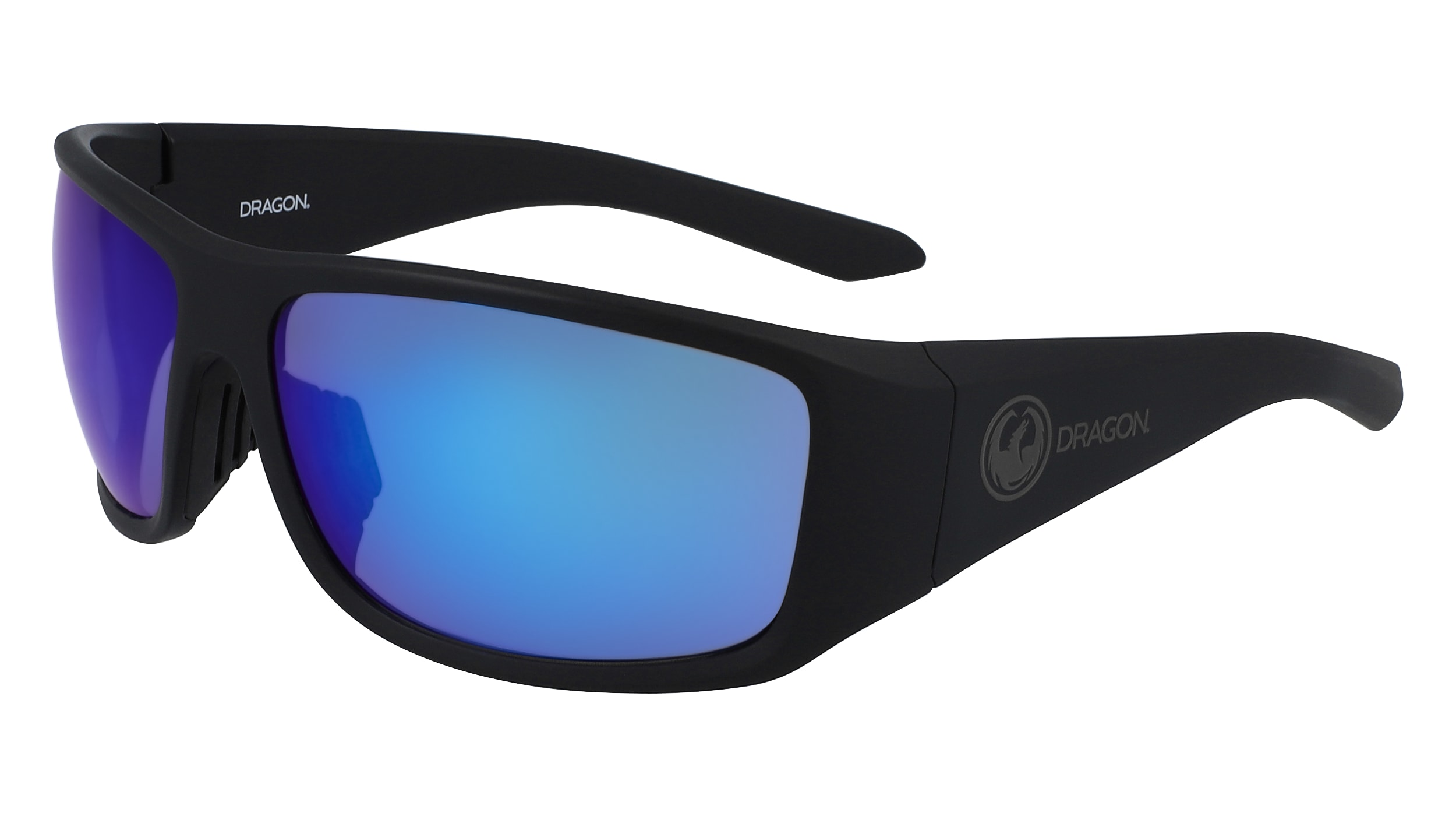MATTE BLACK/LL BLUE ION