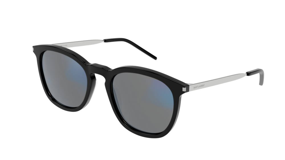 Saint Laurent SL 360 square sunglasses in Black
