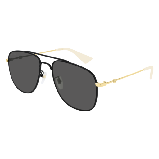 Gucci GG0514S aviator sunglasses in Black