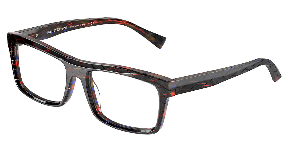 BLACK RHOMBUS HAVANA RED