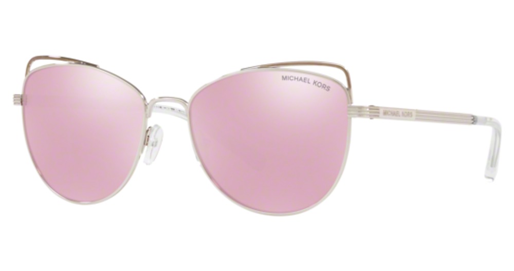 SILVER / MILKY PINK MIRROR
