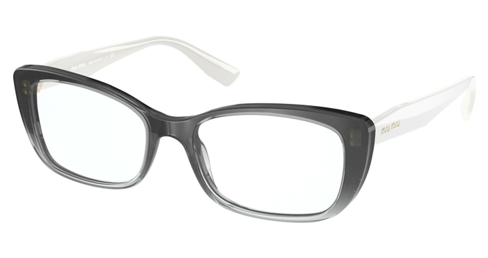 Miu Miu MU 07TV round eyeglasses in Black Gradient