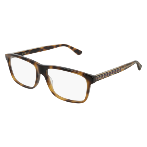 Gucci GG0384O rectangle sunglasses in Havana
