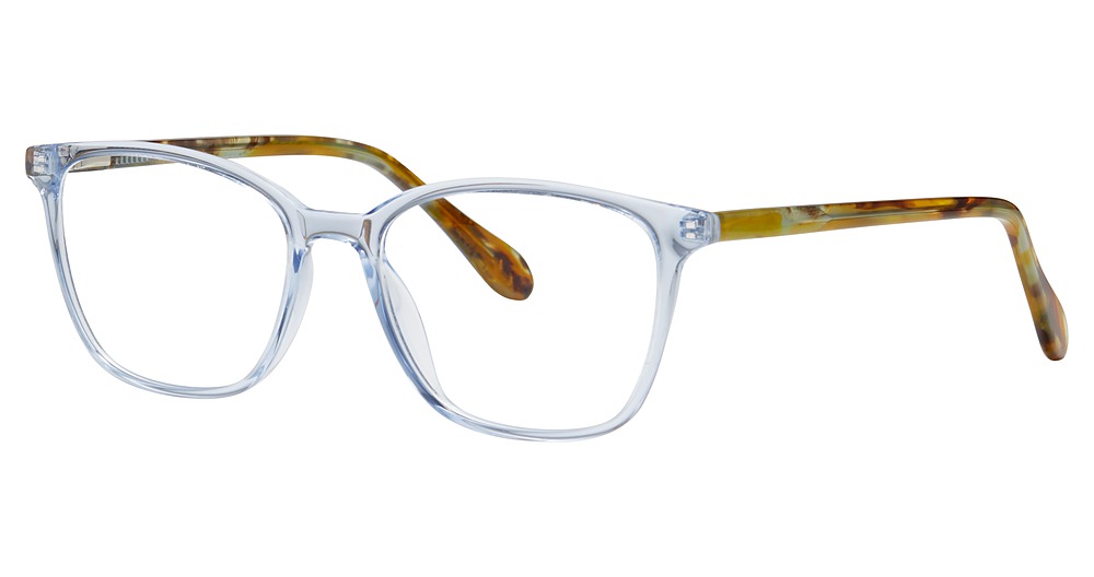 blue crystal/blond tortoise