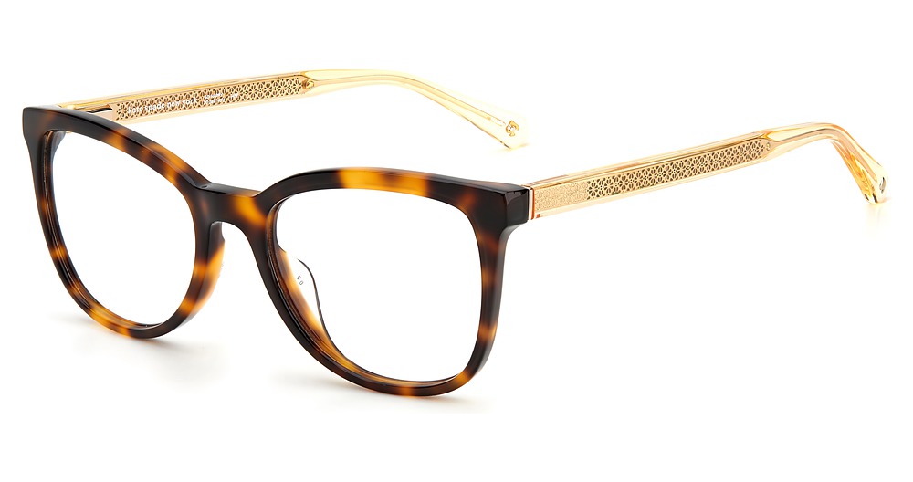 Kate Spade SARIYAH rectangle eyeglasses in Havana