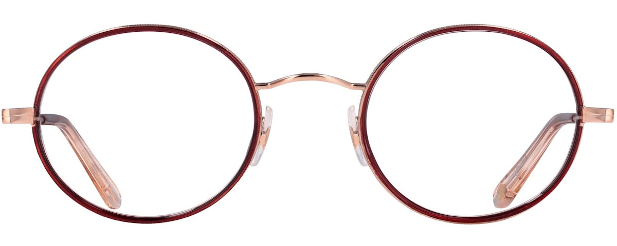 Burgundy-Rose Gold
