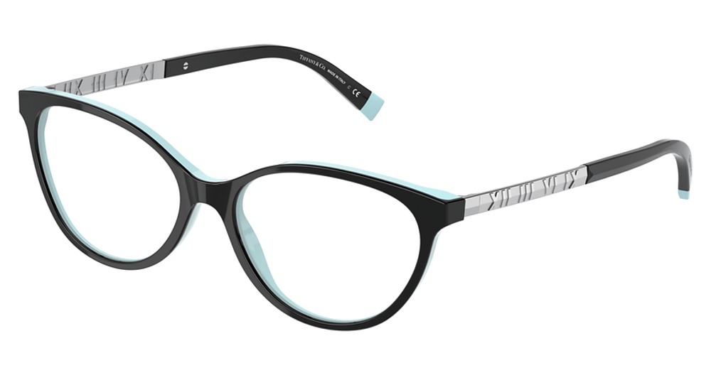 BLACK ON TIFFANY BLUE