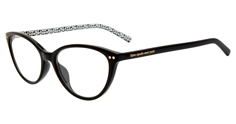 Kate Spade ROANNE/BB cateye eyeglasses in Black