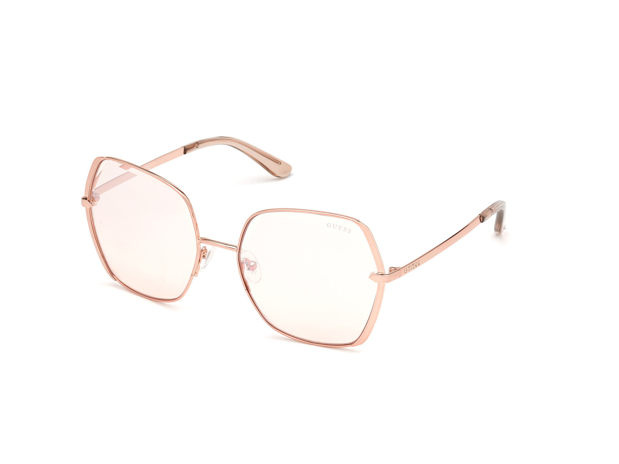 Shiny Rose Gold / Bordeaux Mirror