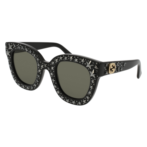 Gucci GG0116S cateye sunglasses in Black