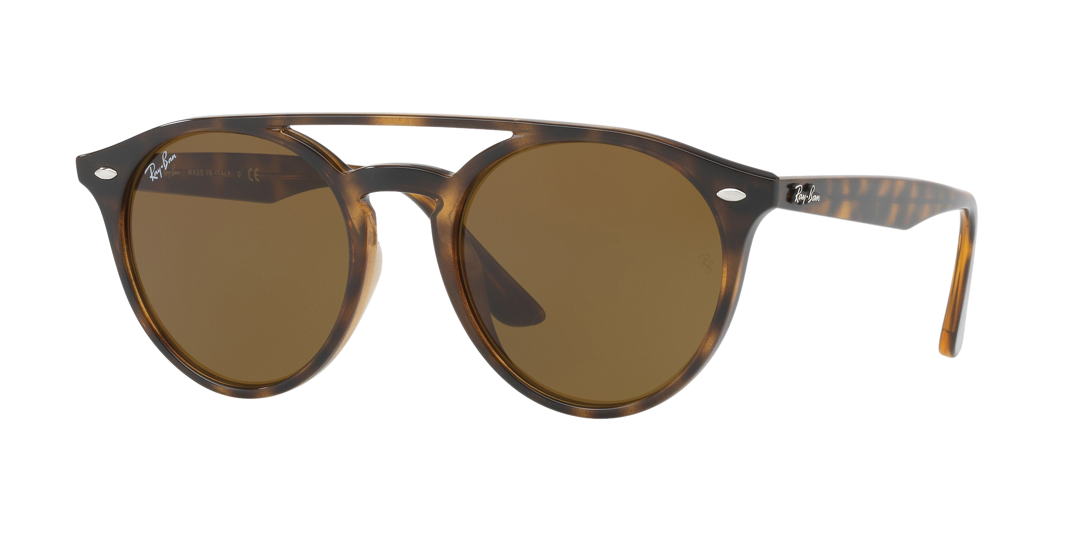 Ray-Ban RB4279 round sunglasses in Shiny Havana