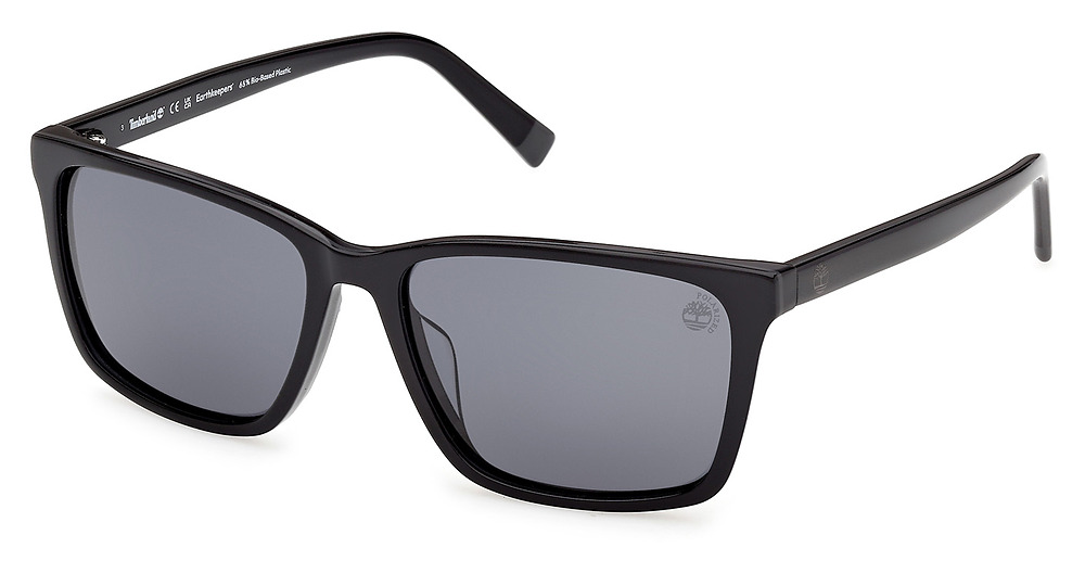 shiny black / smoke polarized
