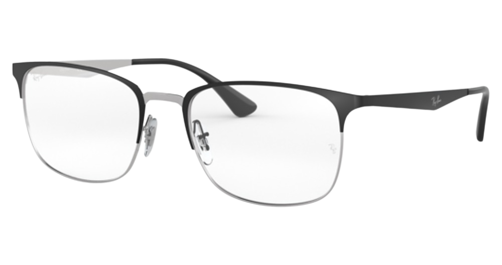 MATTE BLACK ON SILVER