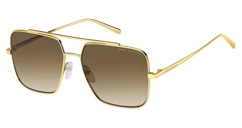 Marc Jacobs Marc 486/S square sunglasses in Gold/Brown Gradient