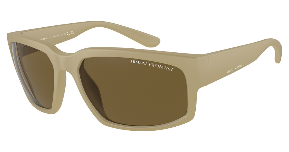 MATTE BEIGE / DARK BROWN