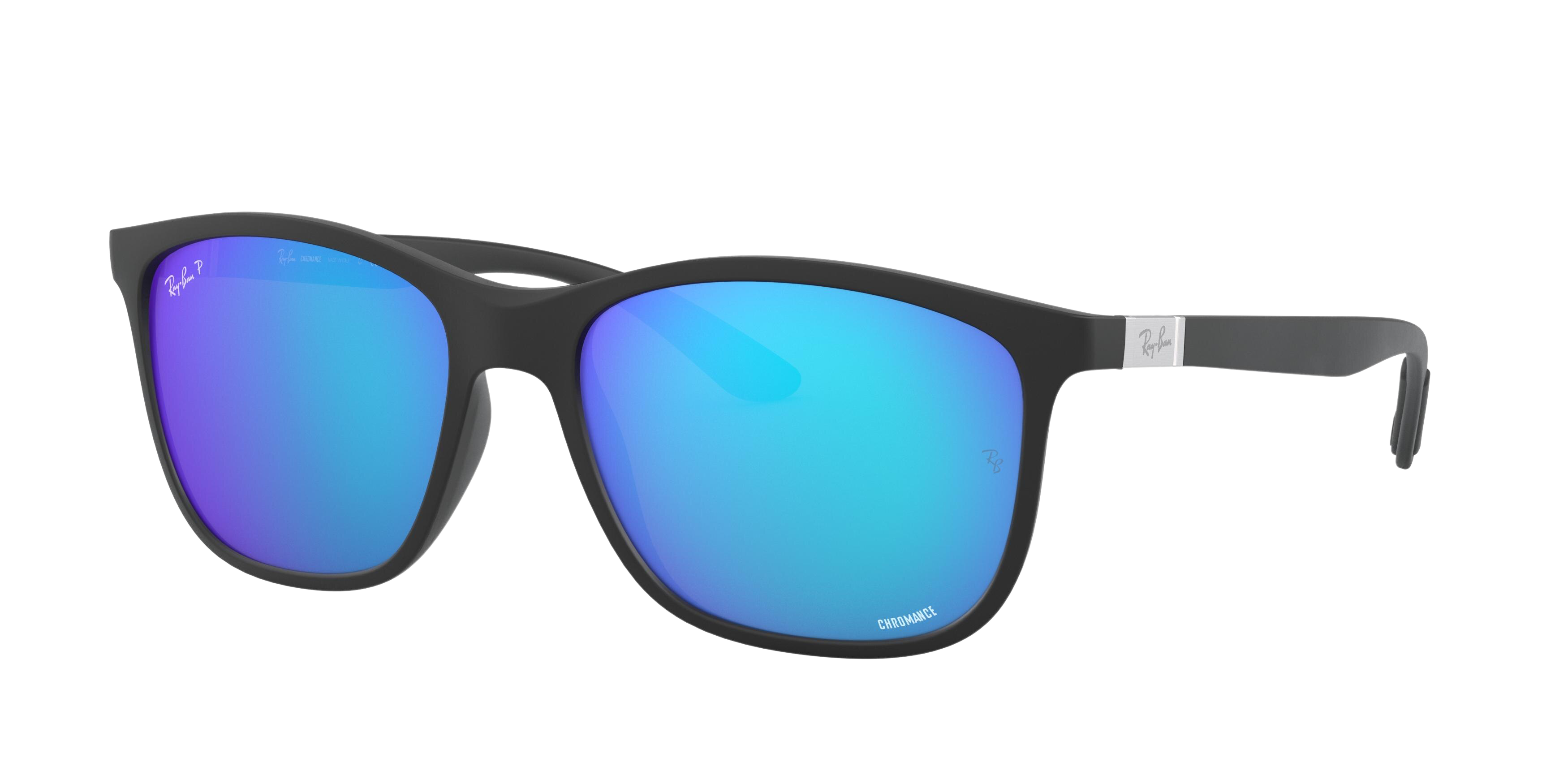 Ray-Ban RB4330CH square sunglasses in Sand Black