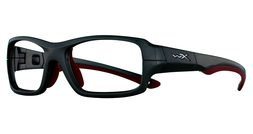 Dark Silver / Red
