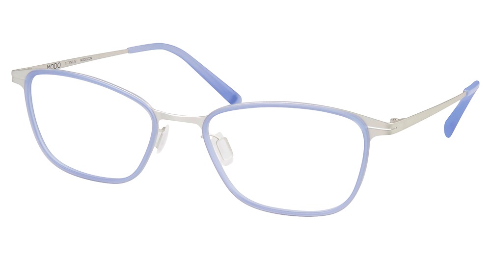 Modo 4409 round eyeglasses in Purple Grey
