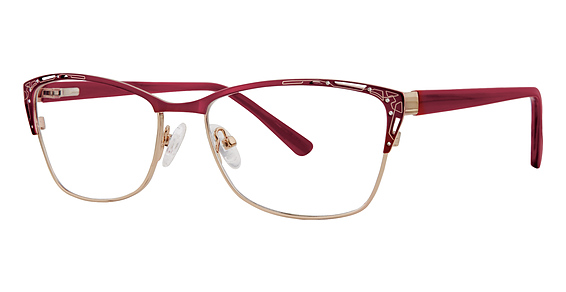 BURGUNDY/GOLD