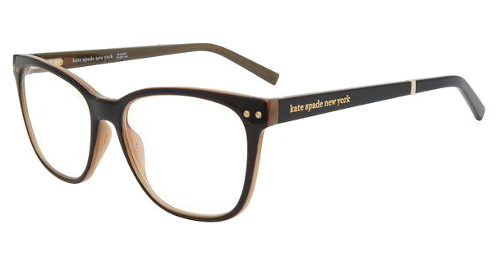 Kate Spade JOYANNE rectangle eyeglasses in Black