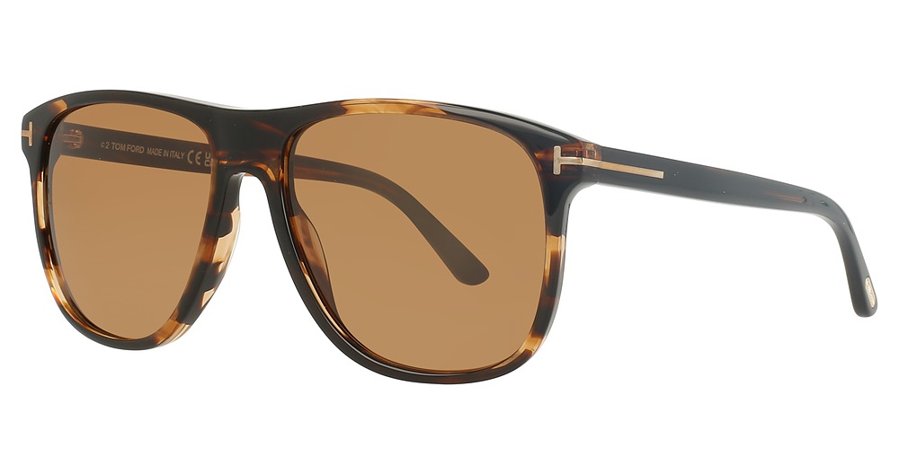 Tom Ford FT0905 square sunglasses in Dark Brown/Other/Brown