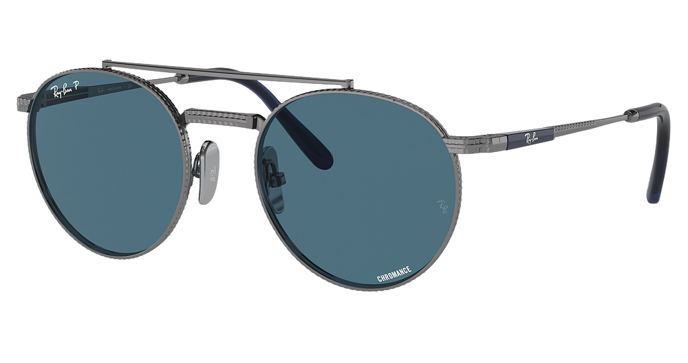 GUNMETAL / POLAR BLUE