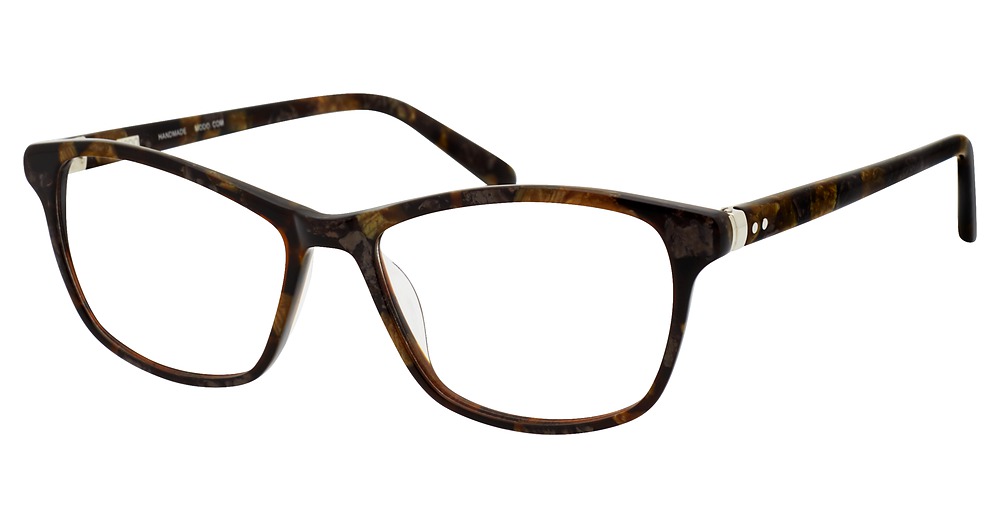 Modo 6526 rectangle eyeglasses in Gold Marble