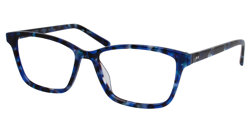 Modo 6602 round eyeglasses in Blue Marble
