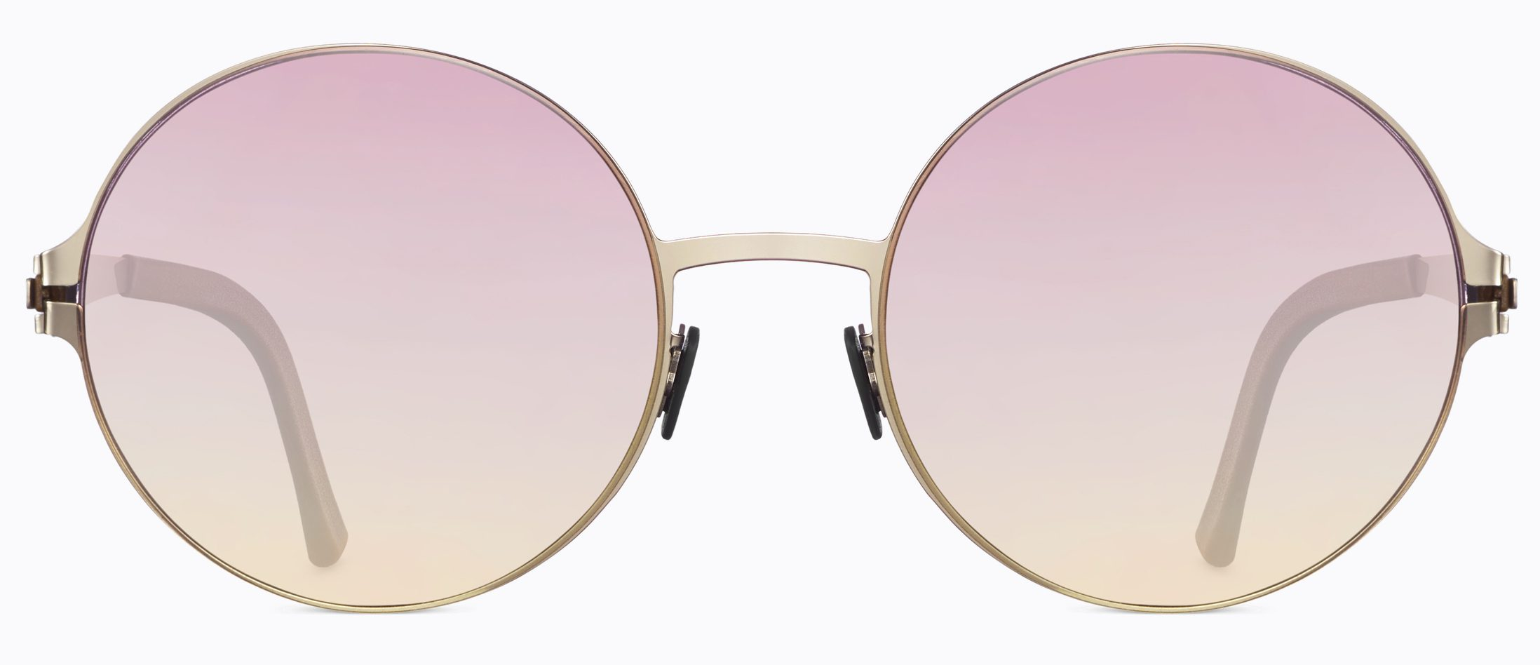 light gold / plum, gold