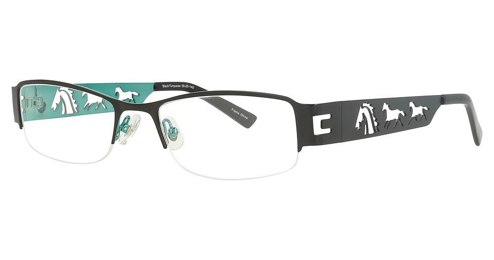 Black/Turquoise
