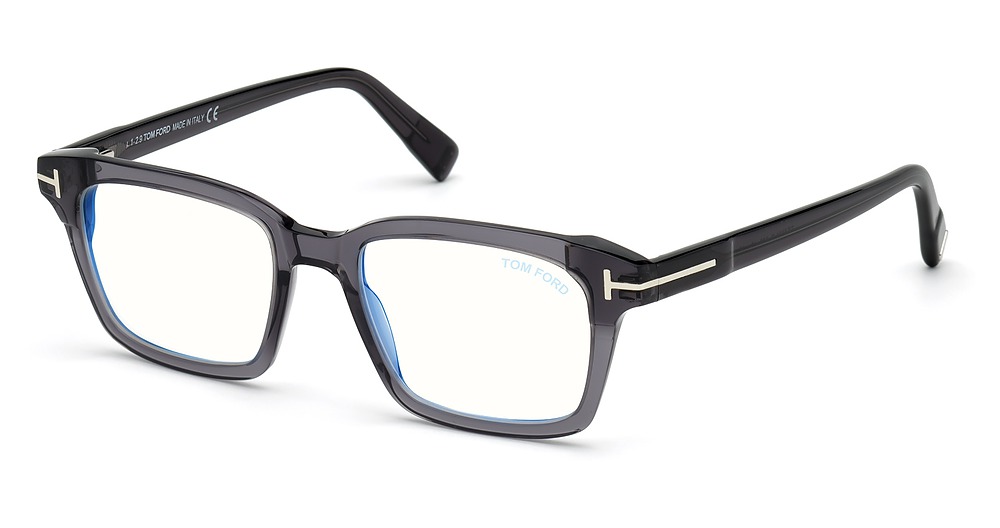 Tom Ford FT5661-B square eyeglasses in Grey/Other