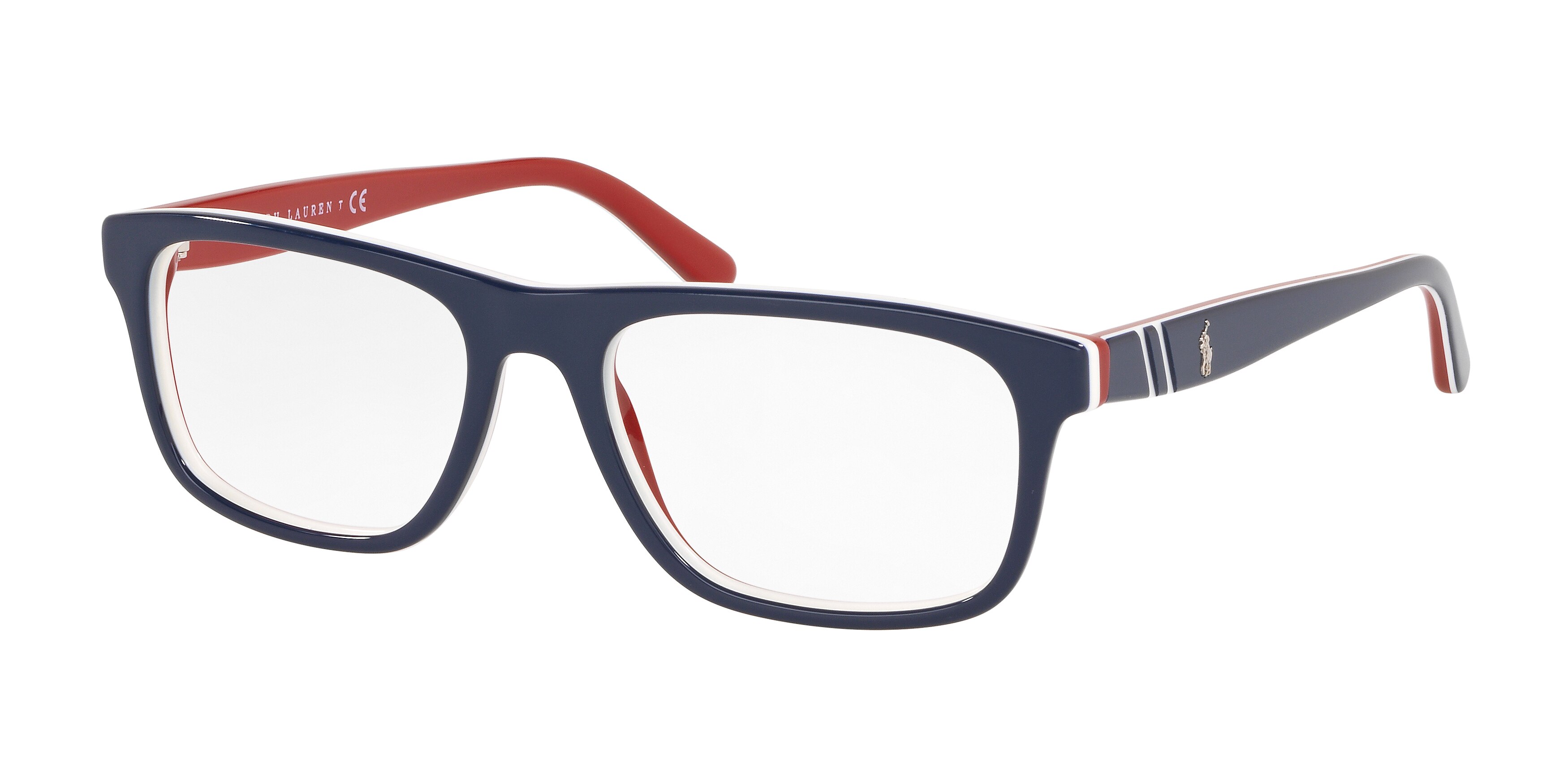 SHINY NAVY BLUE/WHITE/RED
