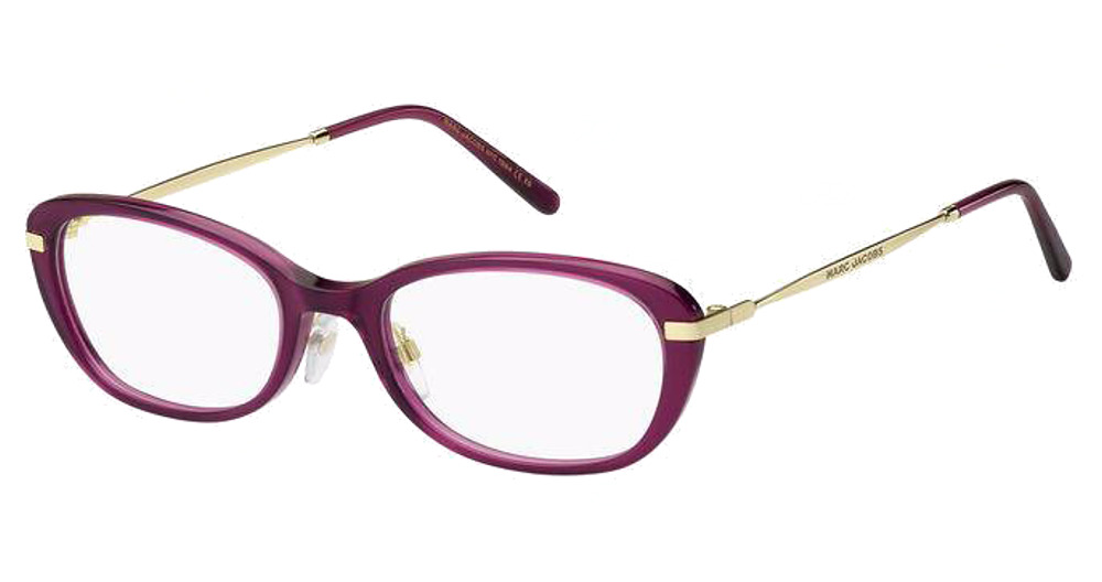 Marc Jacobs MARC 669/G rectangle eyeglasses in Burgundy