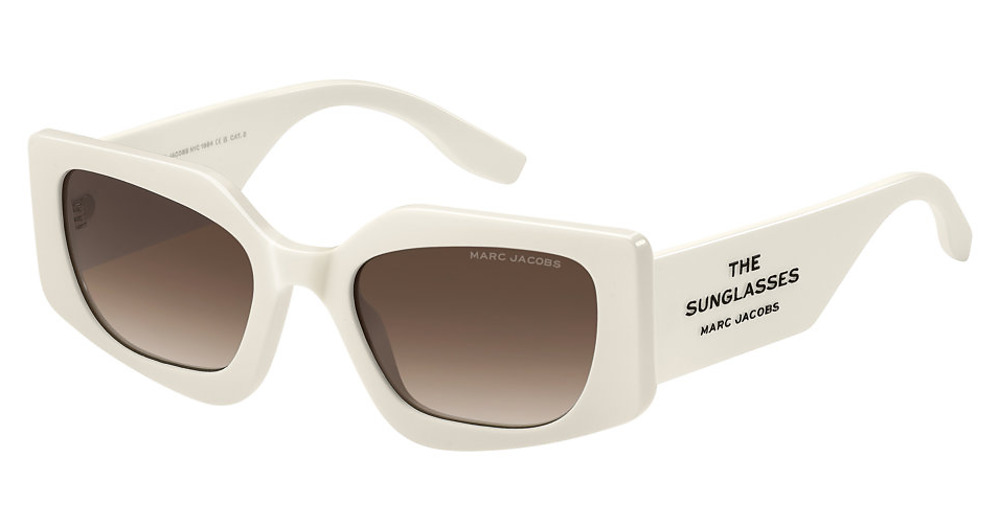 Marc Jacobs MARC 774/S rectangle sunglasses in Ivory/Brown Shaded