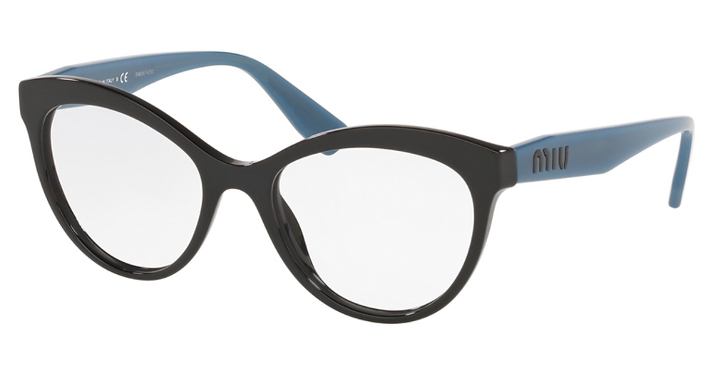 Miu Miu MU 04RV cateye eyeglasses in Black
