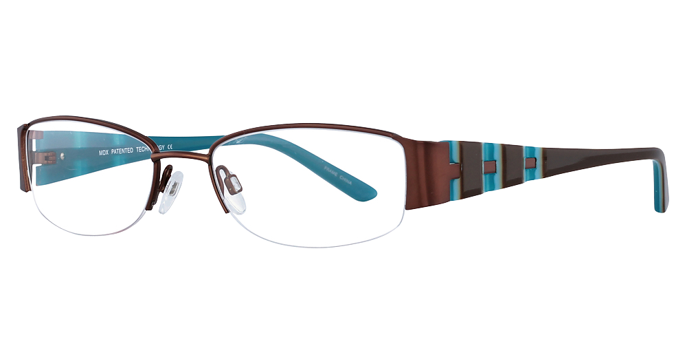 Sdrkbrwn/Drkbrwn&Turquoise