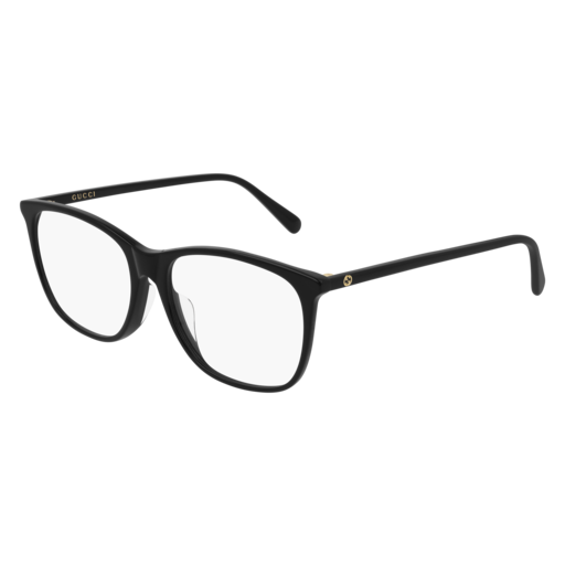 Gucci GG0555OA rectangle eyeglasses in Black