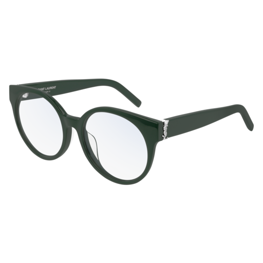 Saint Laurent SL M32/F round sunglasses in Green