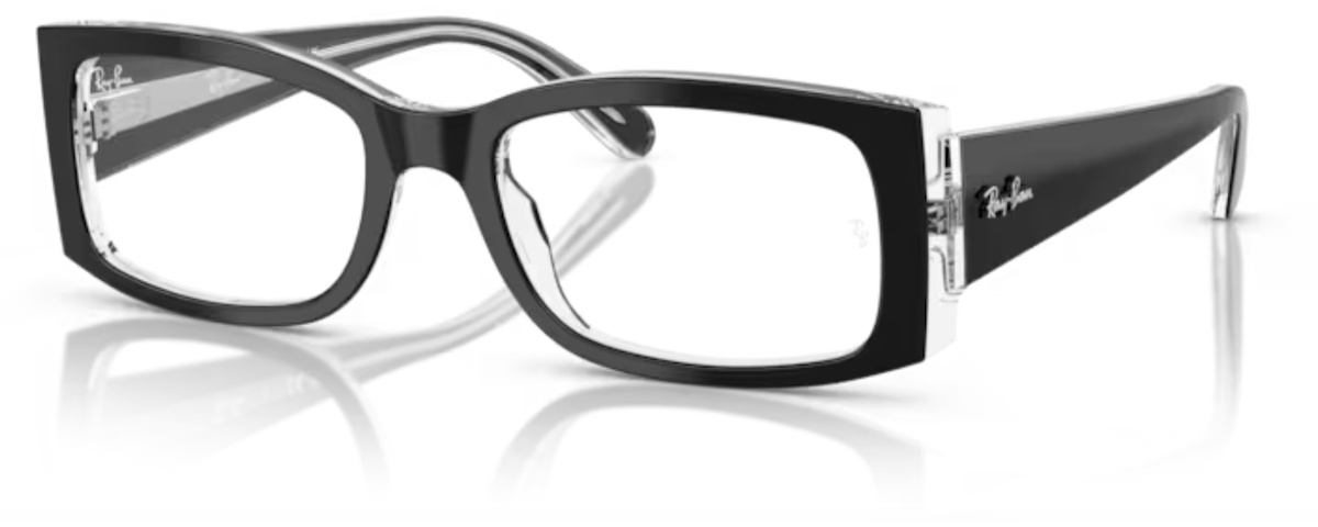 BLACK ON TRANSPARENT