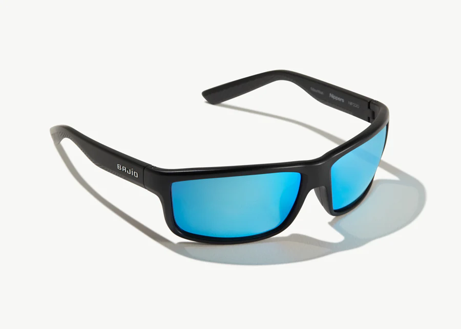Black Matte/ Blue Mirror 
