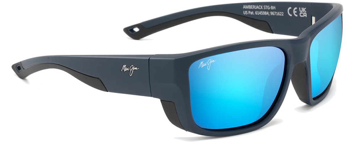 Matte Dark Navy with Black Rubber / Blue Hawaii
