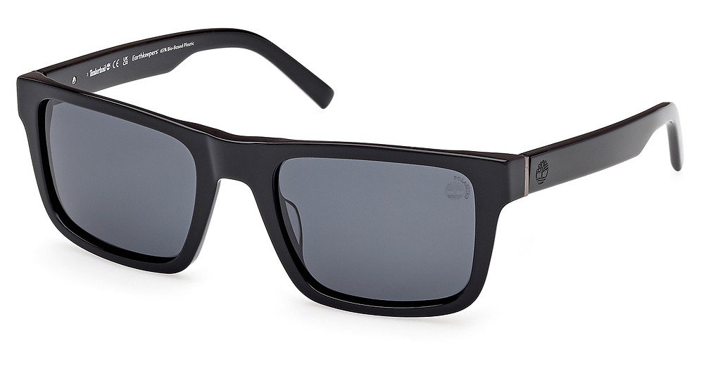 shiny black / smoke polarized