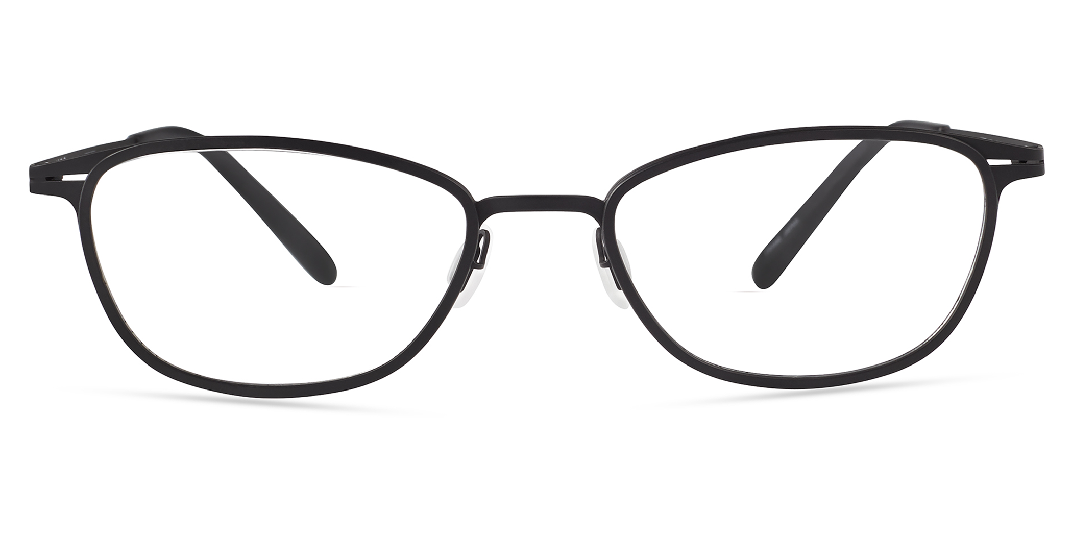Modo 4406 round eyeglasses in Black